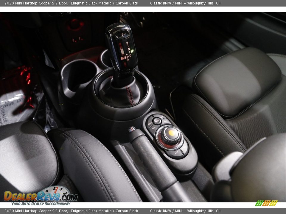 2020 Mini Hardtop Cooper S 2 Door Enigmatic Black Metallic / Carbon Black Photo #14