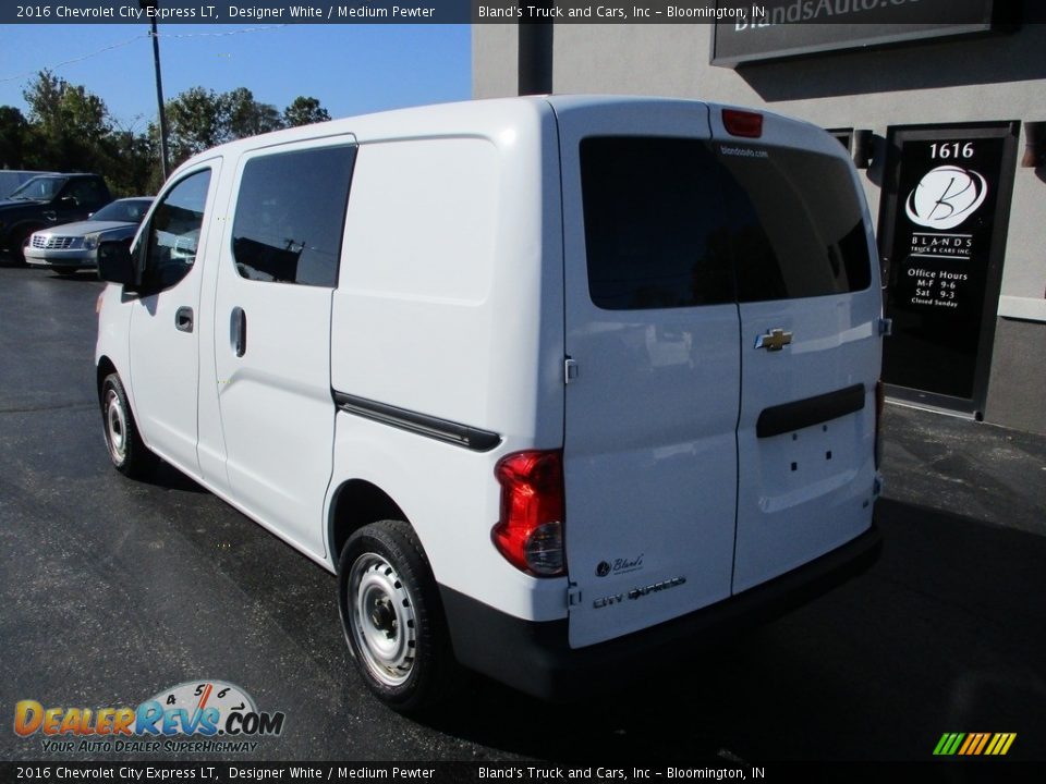 2016 Chevrolet City Express LT Designer White / Medium Pewter Photo #3