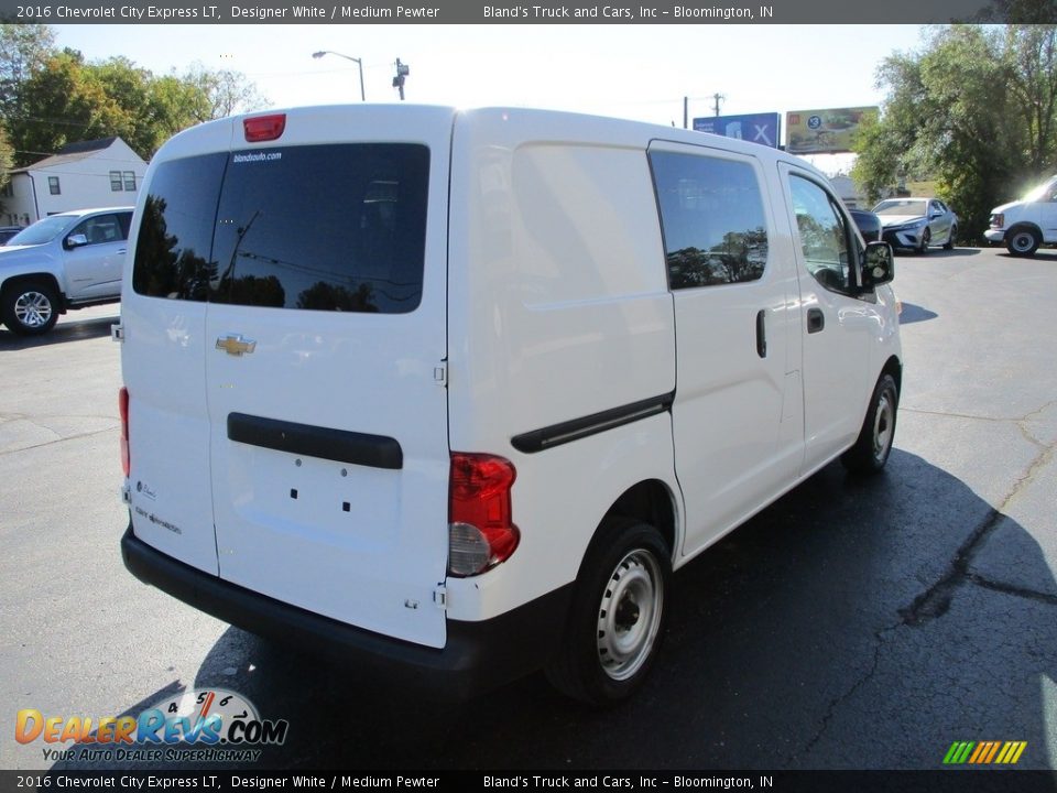 2016 Chevrolet City Express LT Designer White / Medium Pewter Photo #4