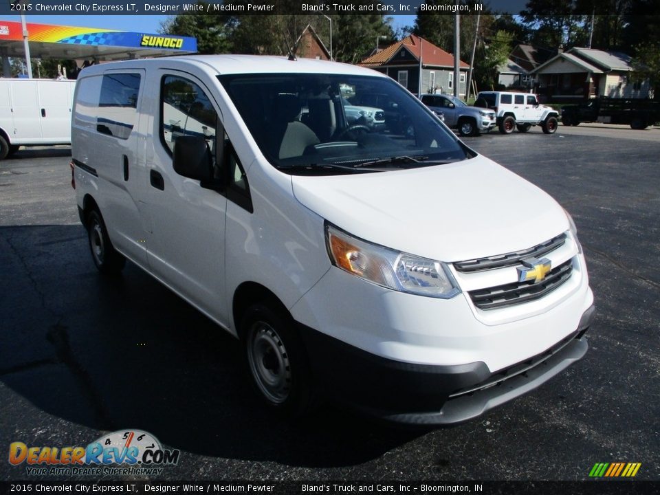 2016 Chevrolet City Express LT Designer White / Medium Pewter Photo #5