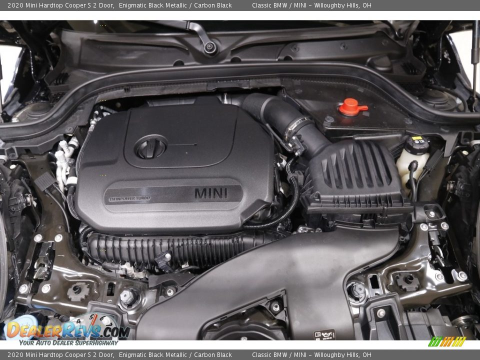 2020 Mini Hardtop Cooper S 2 Door Enigmatic Black Metallic / Carbon Black Photo #19