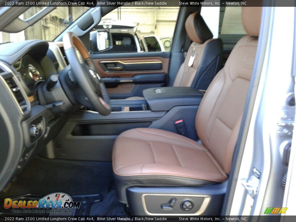 Front Seat of 2022 Ram 1500 Limited Longhorn Crew Cab 4x4 Photo #13
