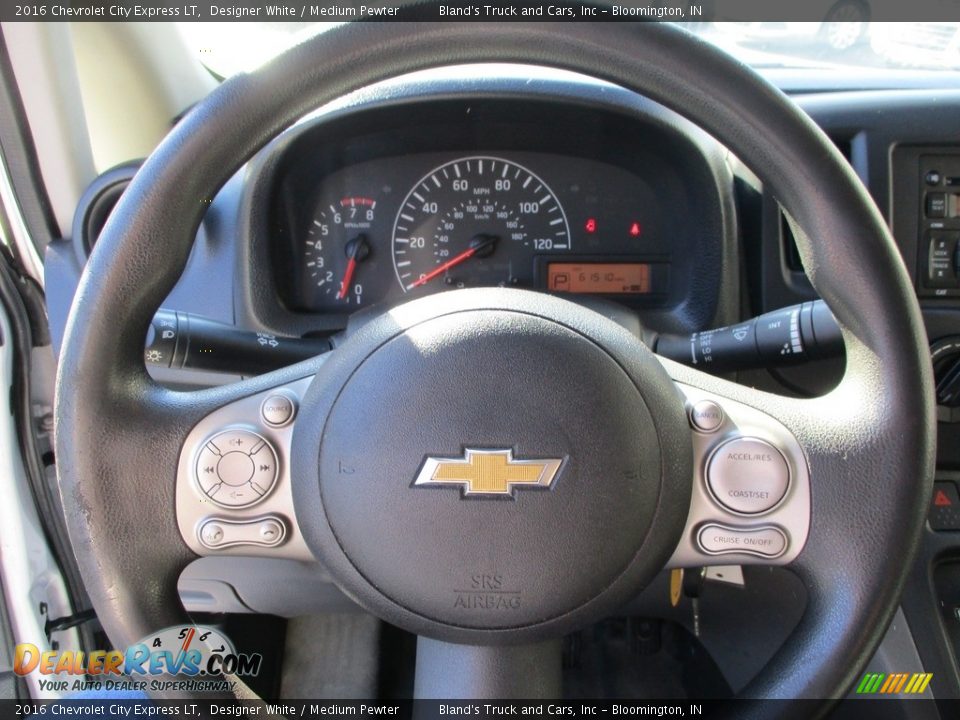 2016 Chevrolet City Express LT Steering Wheel Photo #12