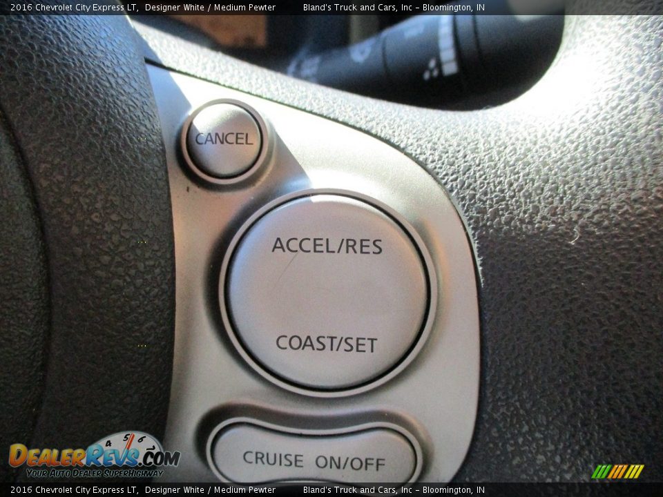 2016 Chevrolet City Express LT Steering Wheel Photo #16