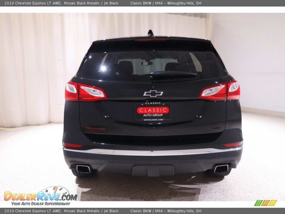 2019 Chevrolet Equinox LT AWD Mosaic Black Metallic / Jet Black Photo #19