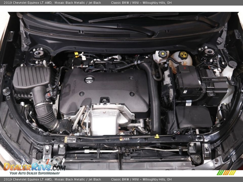 2019 Chevrolet Equinox LT AWD Mosaic Black Metallic / Jet Black Photo #20