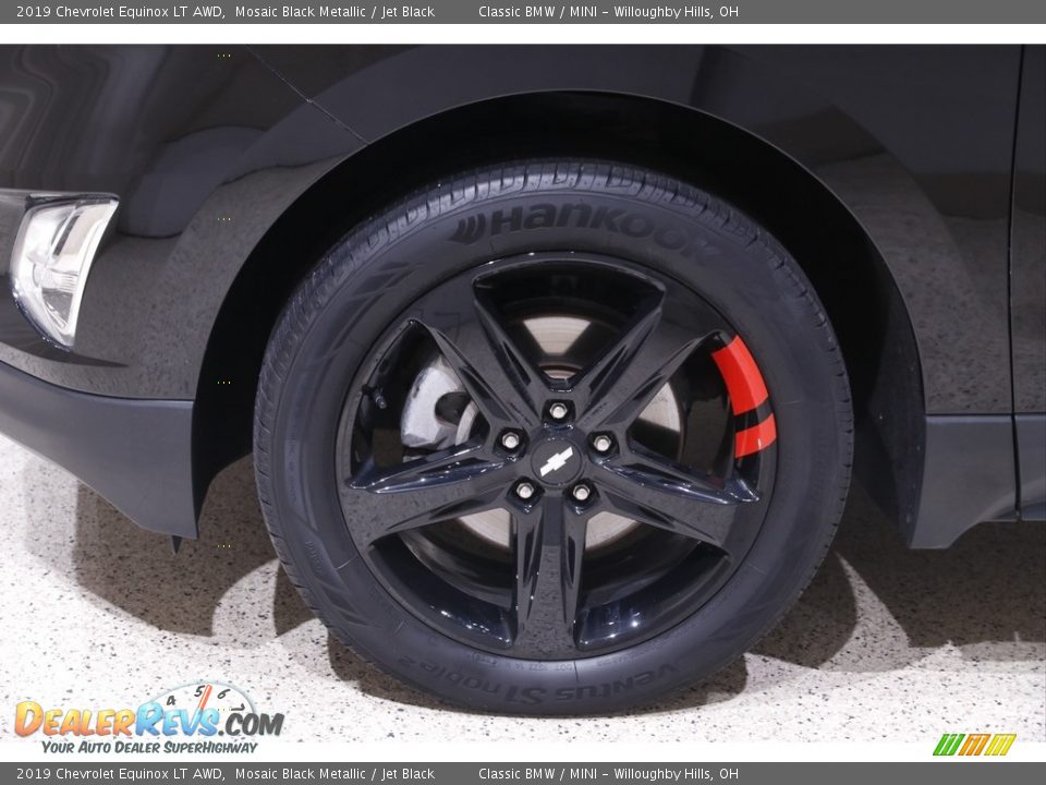 2019 Chevrolet Equinox LT AWD Mosaic Black Metallic / Jet Black Photo #21