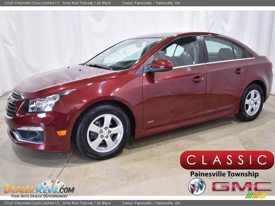 2016 Chevrolet Cruze Limited LT Siren Red Tintcoat / Jet Black Photo #1