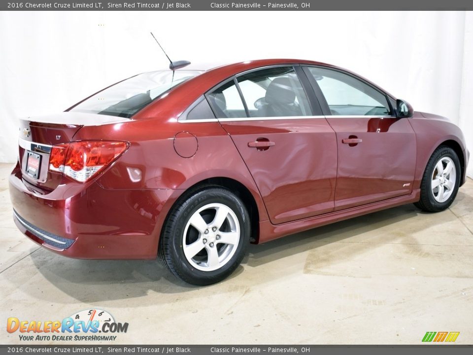 2016 Chevrolet Cruze Limited LT Siren Red Tintcoat / Jet Black Photo #2