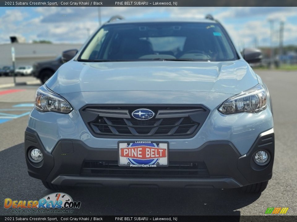 2021 Subaru Crosstrek Sport Cool Gray Khaki / Black Photo #3