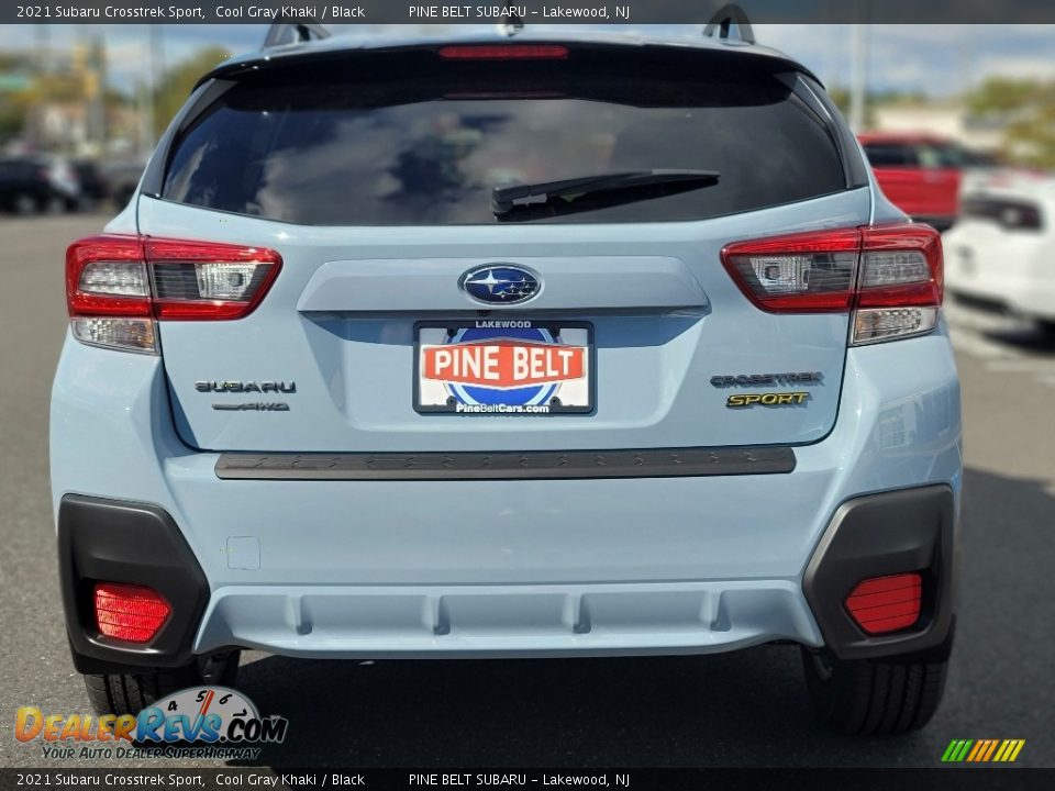 2021 Subaru Crosstrek Sport Cool Gray Khaki / Black Photo #7