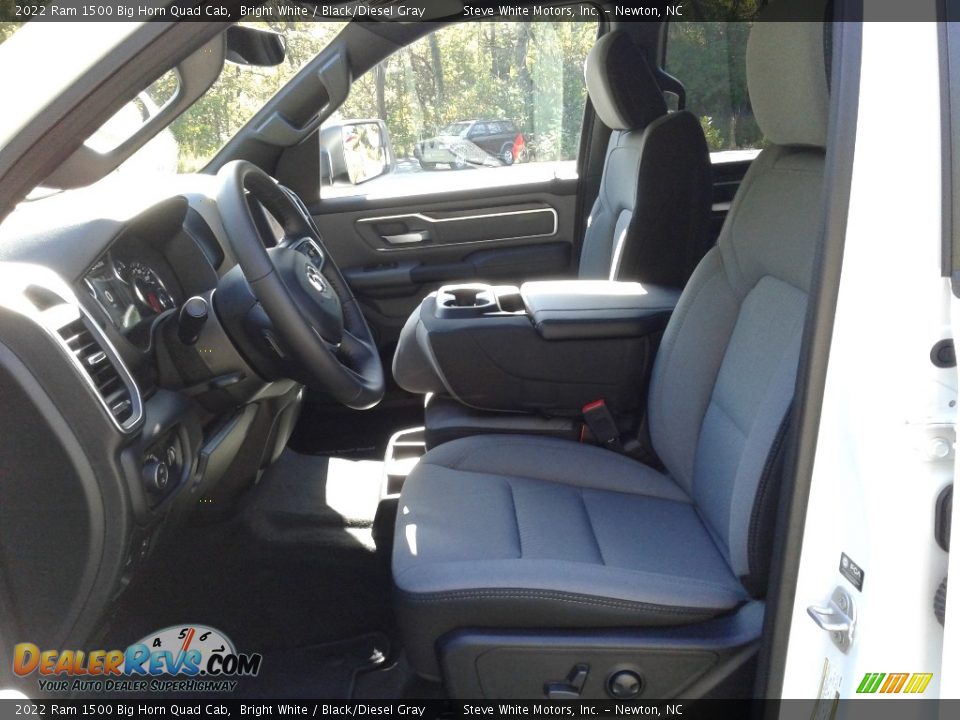 Front Seat of 2022 Ram 1500 Big Horn Quad Cab Photo #11