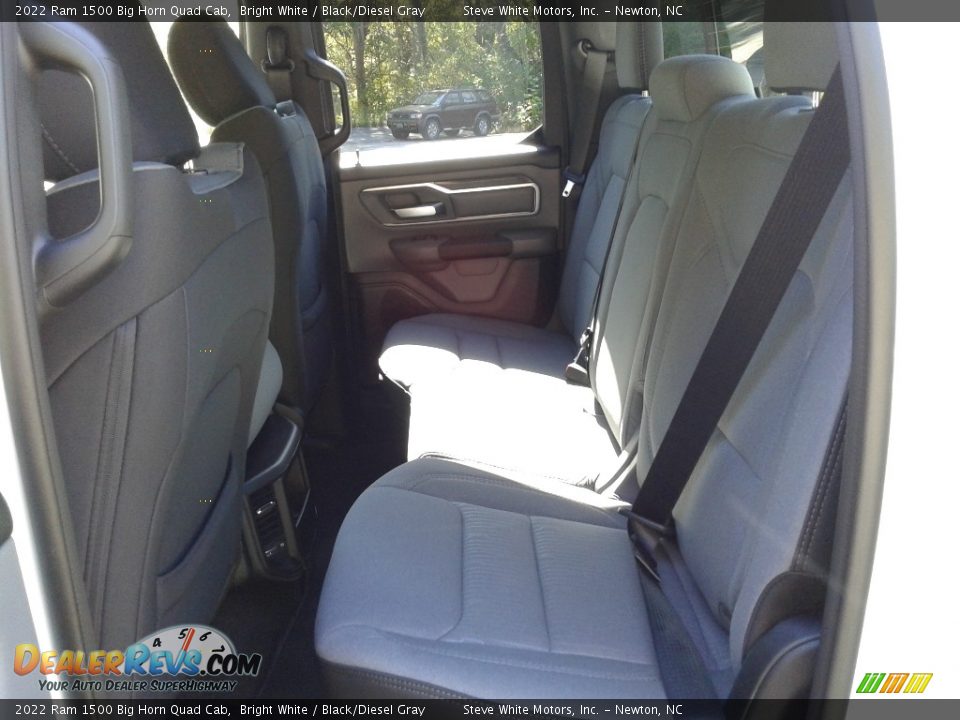 Rear Seat of 2022 Ram 1500 Big Horn Quad Cab Photo #14