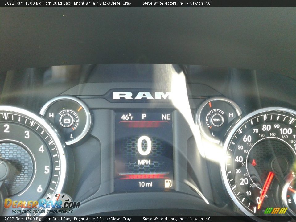 2022 Ram 1500 Big Horn Quad Cab Gauges Photo #21