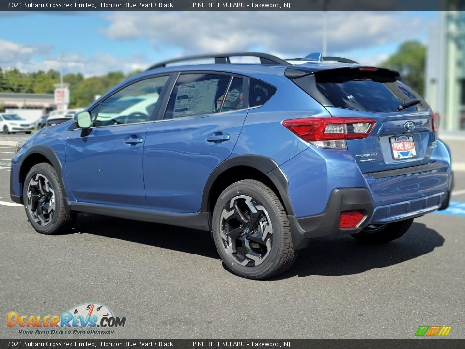 2021 Subaru Crosstrek Limited Horizon Blue Pearl / Black Photo #6