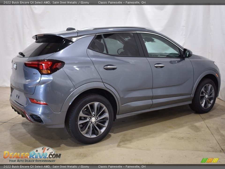 2022 Buick Encore GX Select AWD Satin Steel Metallic / Ebony Photo #2