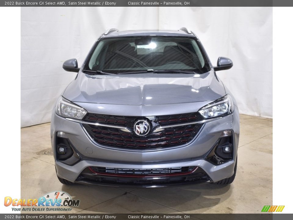 2022 Buick Encore GX Select AWD Satin Steel Metallic / Ebony Photo #4