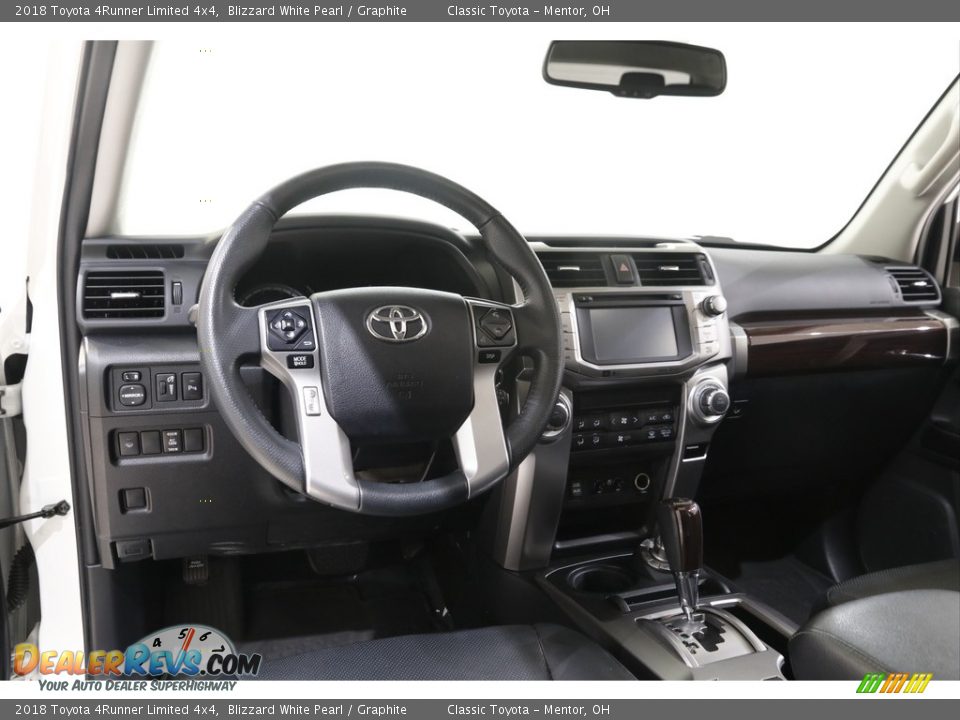 2018 Toyota 4Runner Limited 4x4 Blizzard White Pearl / Graphite Photo #6