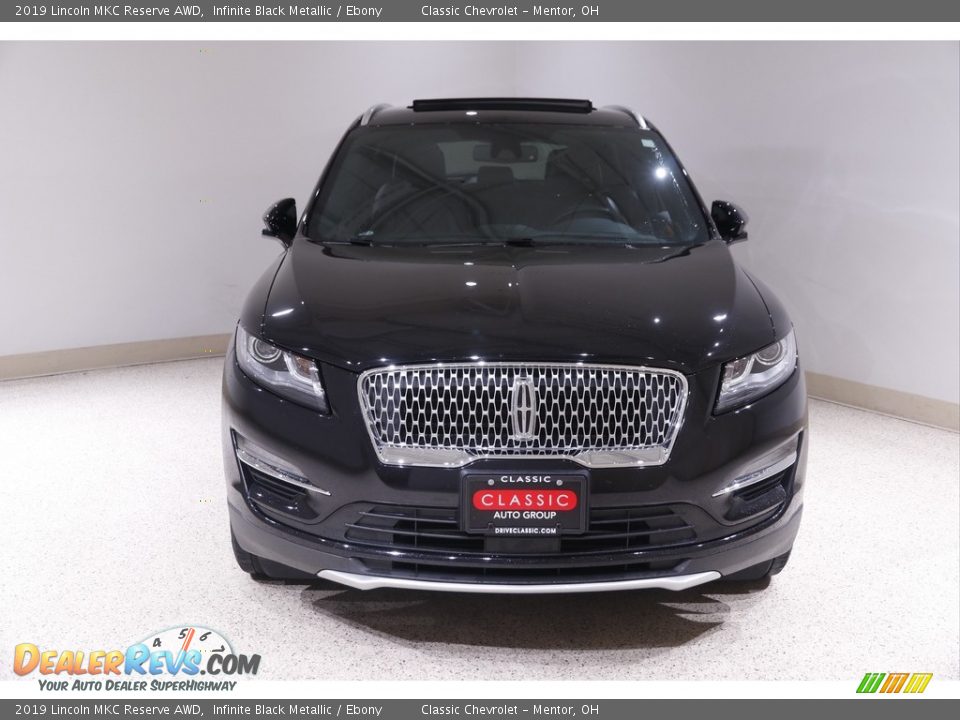 2019 Lincoln MKC Reserve AWD Infinite Black Metallic / Ebony Photo #2