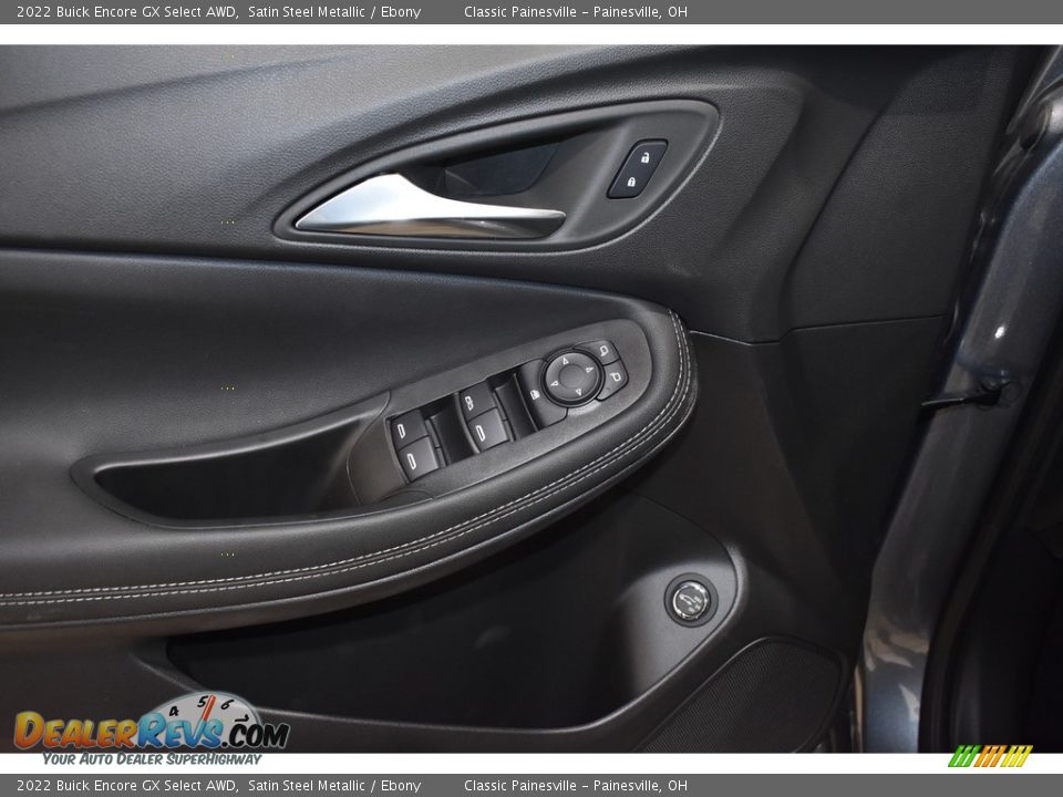 2022 Buick Encore GX Select AWD Satin Steel Metallic / Ebony Photo #9