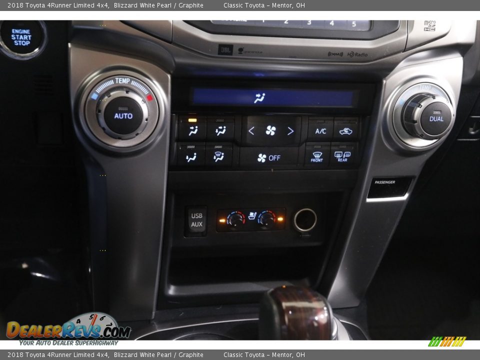 2018 Toyota 4Runner Limited 4x4 Blizzard White Pearl / Graphite Photo #13