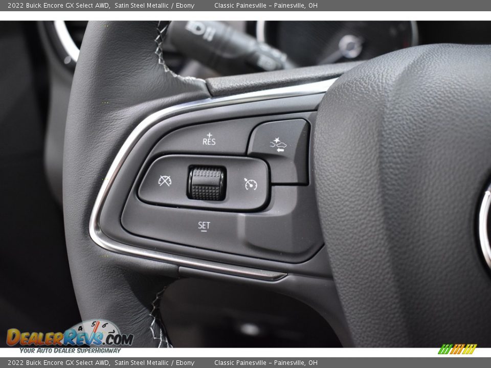 2022 Buick Encore GX Select AWD Satin Steel Metallic / Ebony Photo #13