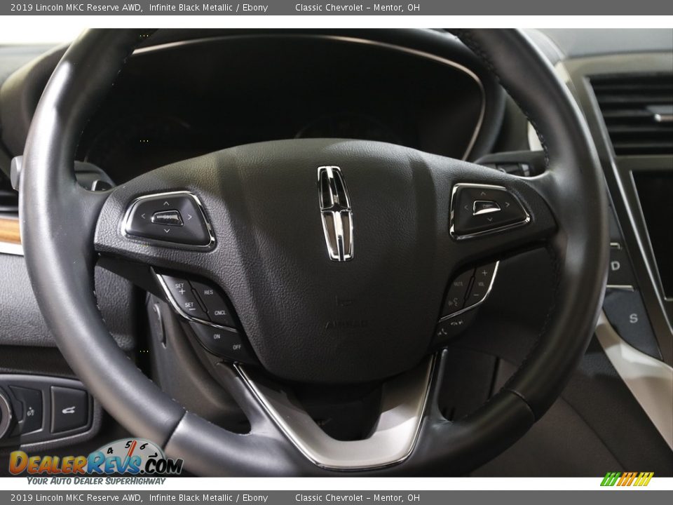 2019 Lincoln MKC Reserve AWD Steering Wheel Photo #7