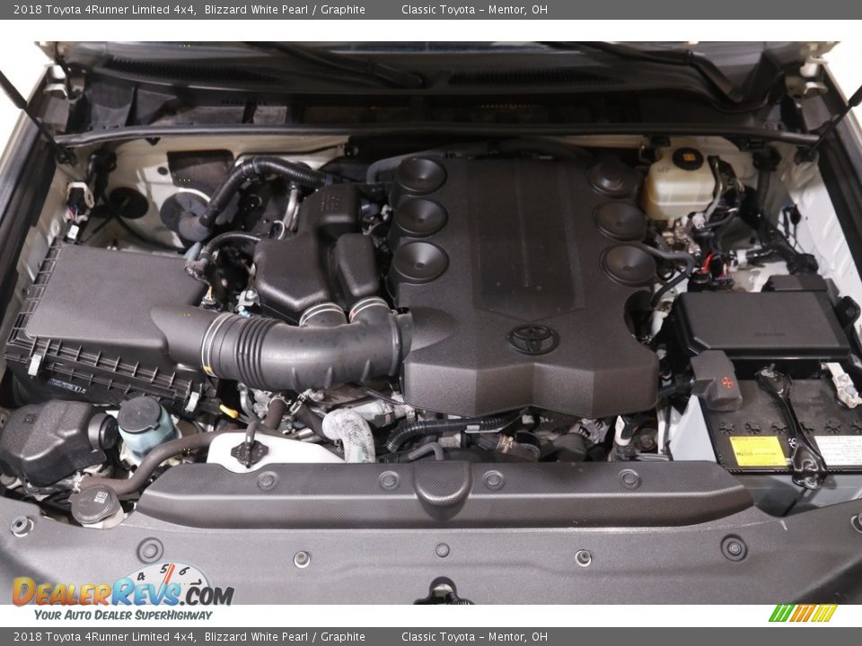 2018 Toyota 4Runner Limited 4x4 Blizzard White Pearl / Graphite Photo #21