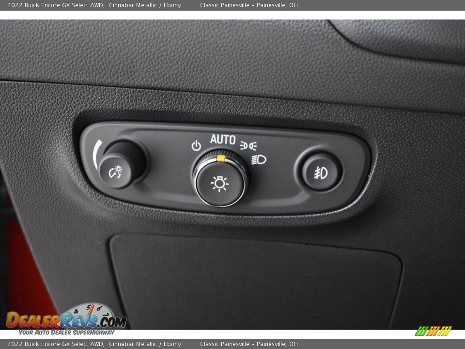 2022 Buick Encore GX Select AWD Cinnabar Metallic / Ebony Photo #10