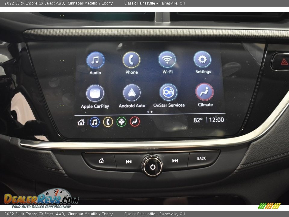 2022 Buick Encore GX Select AWD Cinnabar Metallic / Ebony Photo #12