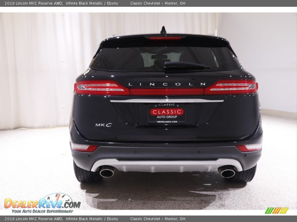 2019 Lincoln MKC Reserve AWD Infinite Black Metallic / Ebony Photo #20