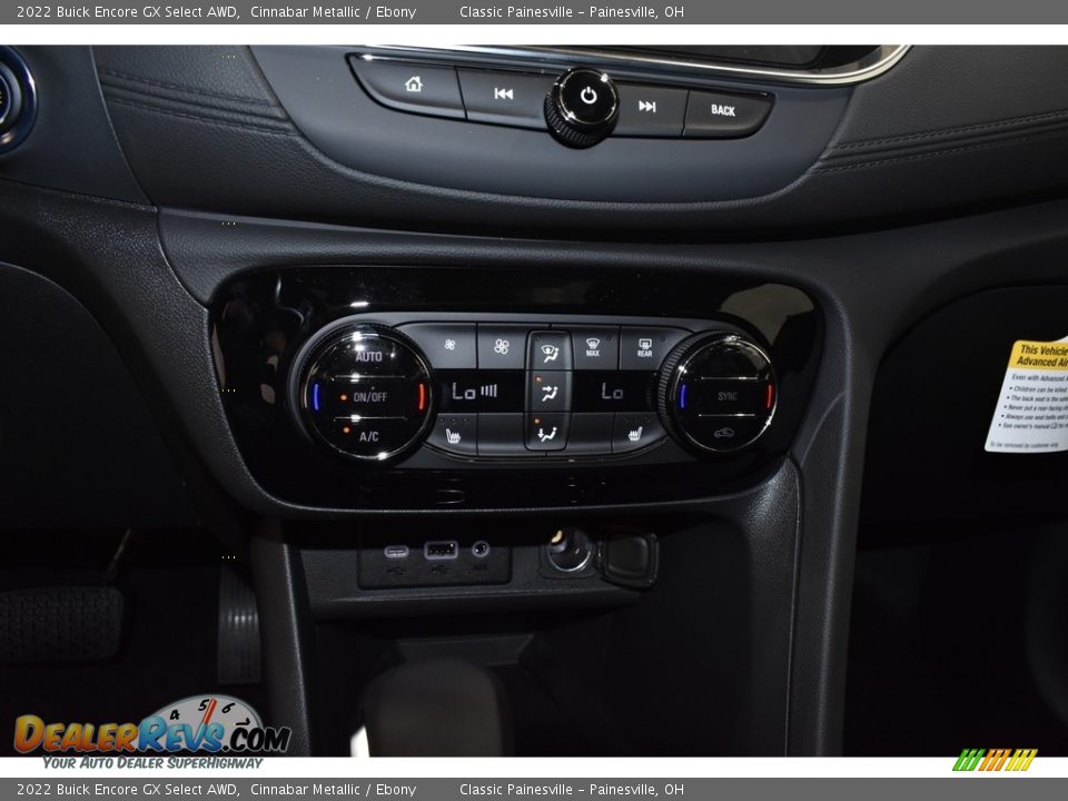 2022 Buick Encore GX Select AWD Cinnabar Metallic / Ebony Photo #13
