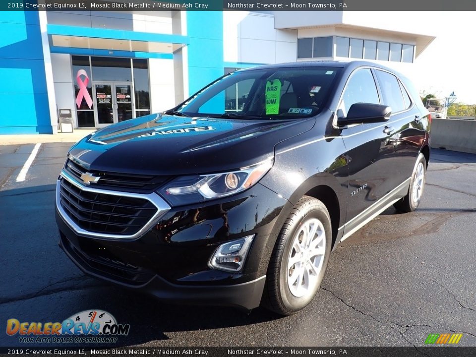 2019 Chevrolet Equinox LS Mosaic Black Metallic / Medium Ash Gray Photo #2