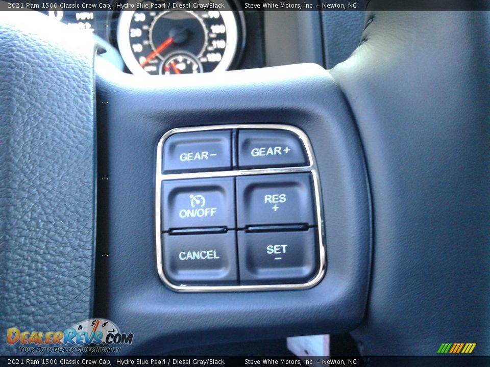 2021 Ram 1500 Classic Crew Cab Hydro Blue Pearl / Diesel Gray/Black Photo #21