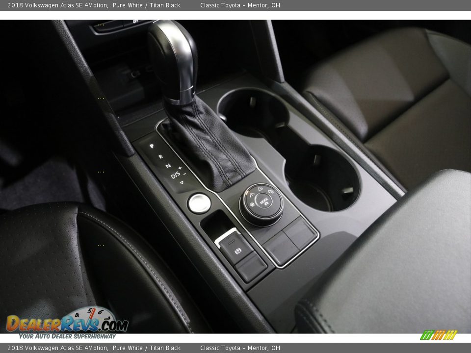 2018 Volkswagen Atlas SE 4Motion Pure White / Titan Black Photo #12
