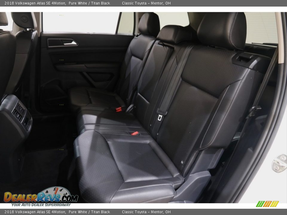 2018 Volkswagen Atlas SE 4Motion Pure White / Titan Black Photo #15