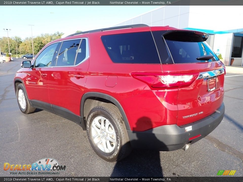 2019 Chevrolet Traverse LT AWD Cajun Red Tintcoat / Jet Black Photo #4