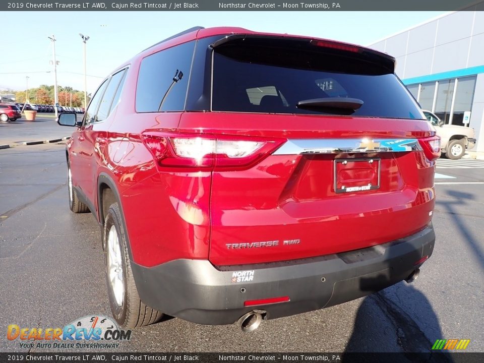 2019 Chevrolet Traverse LT AWD Cajun Red Tintcoat / Jet Black Photo #5