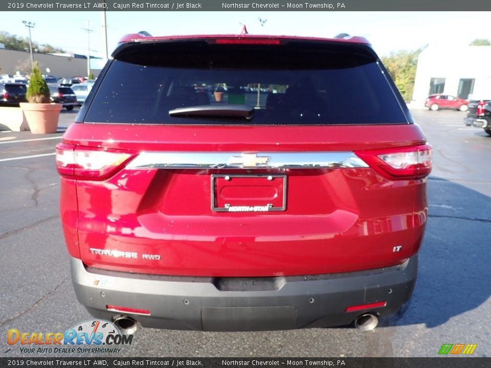 2019 Chevrolet Traverse LT AWD Cajun Red Tintcoat / Jet Black Photo #6
