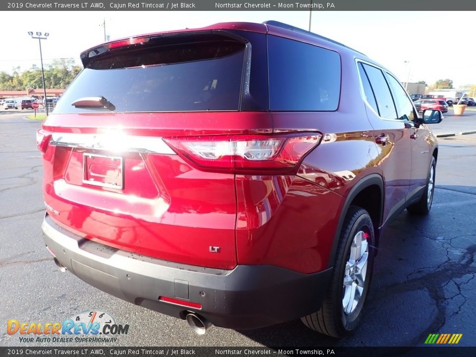 2019 Chevrolet Traverse LT AWD Cajun Red Tintcoat / Jet Black Photo #8