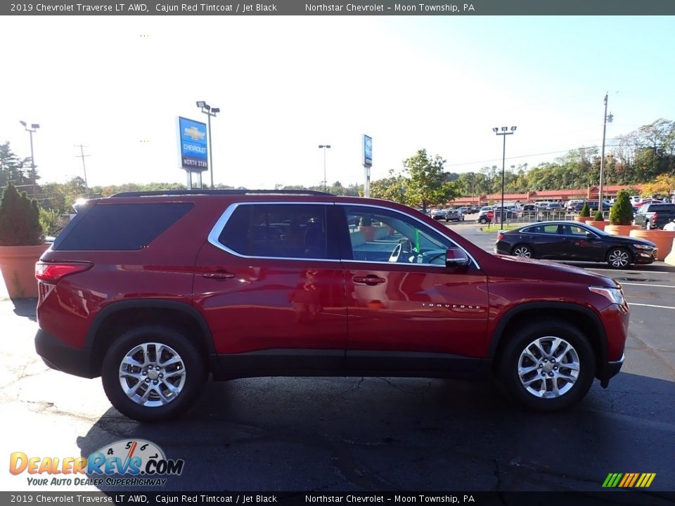 2019 Chevrolet Traverse LT AWD Cajun Red Tintcoat / Jet Black Photo #10