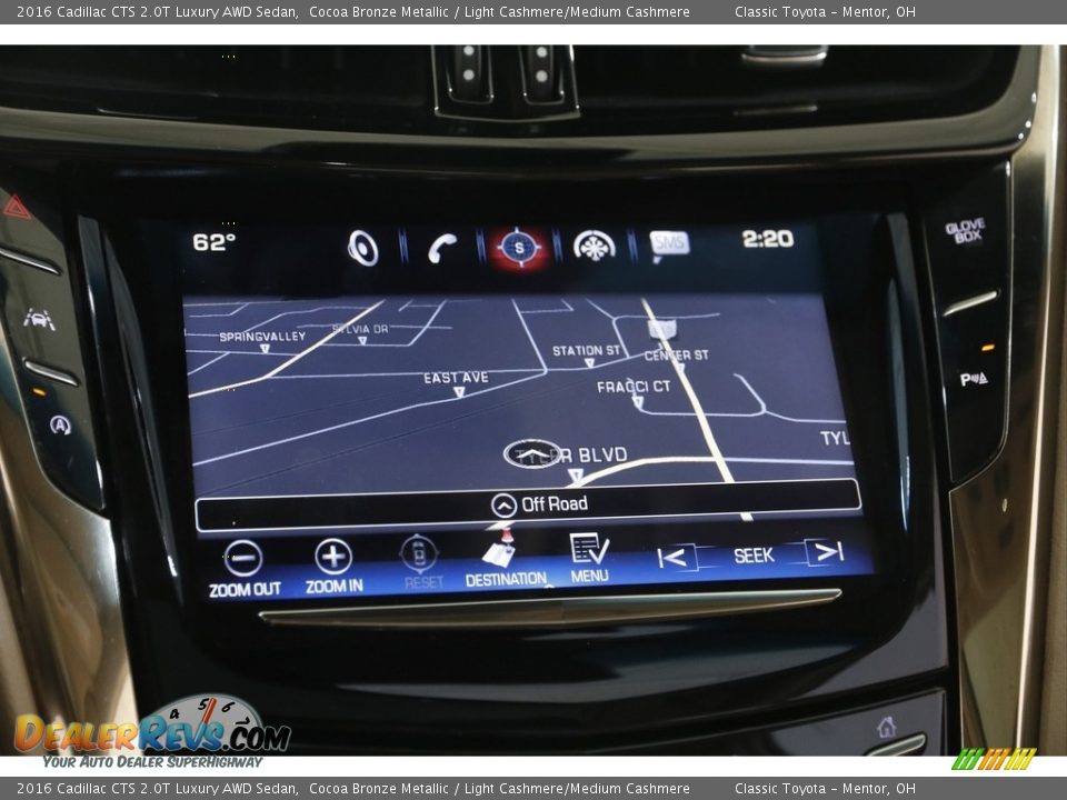 2016 Cadillac CTS 2.0T Luxury AWD Sedan Cocoa Bronze Metallic / Light Cashmere/Medium Cashmere Photo #12