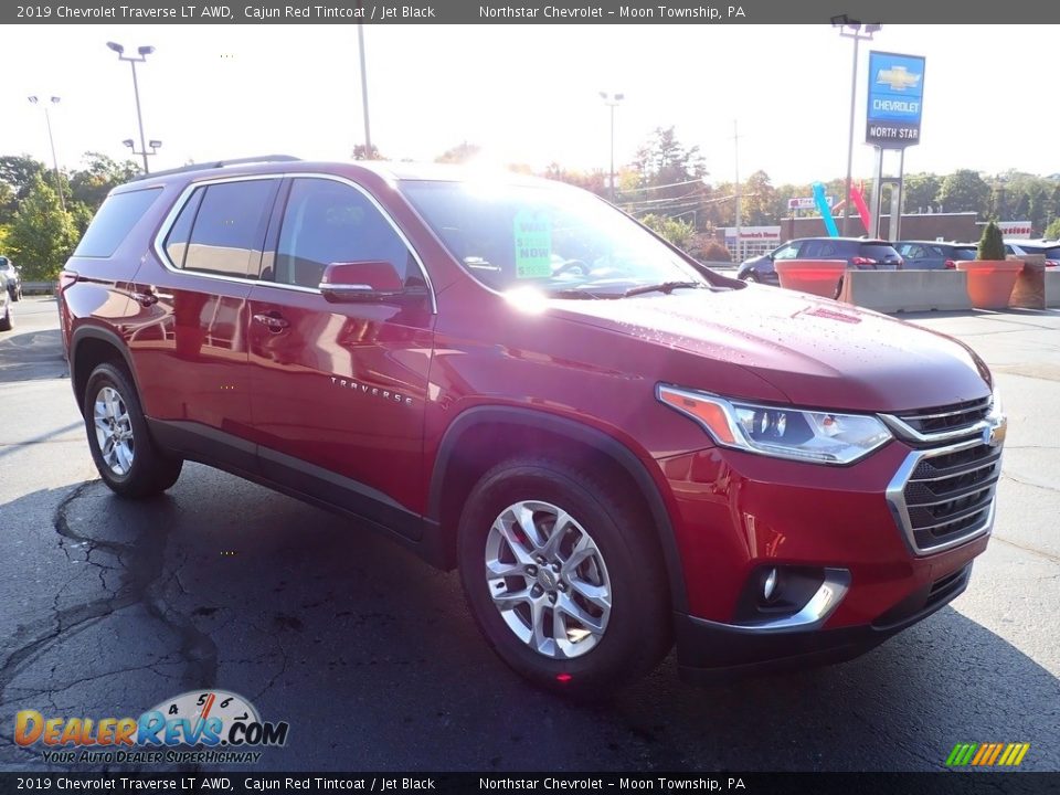 2019 Chevrolet Traverse LT AWD Cajun Red Tintcoat / Jet Black Photo #11