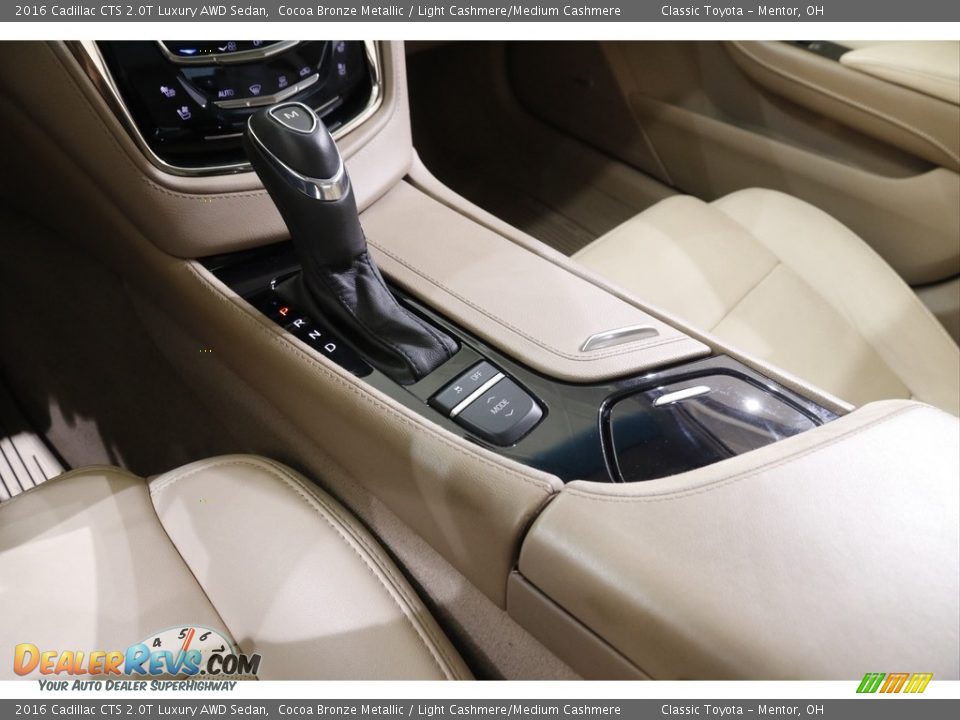 2016 Cadillac CTS 2.0T Luxury AWD Sedan Cocoa Bronze Metallic / Light Cashmere/Medium Cashmere Photo #14