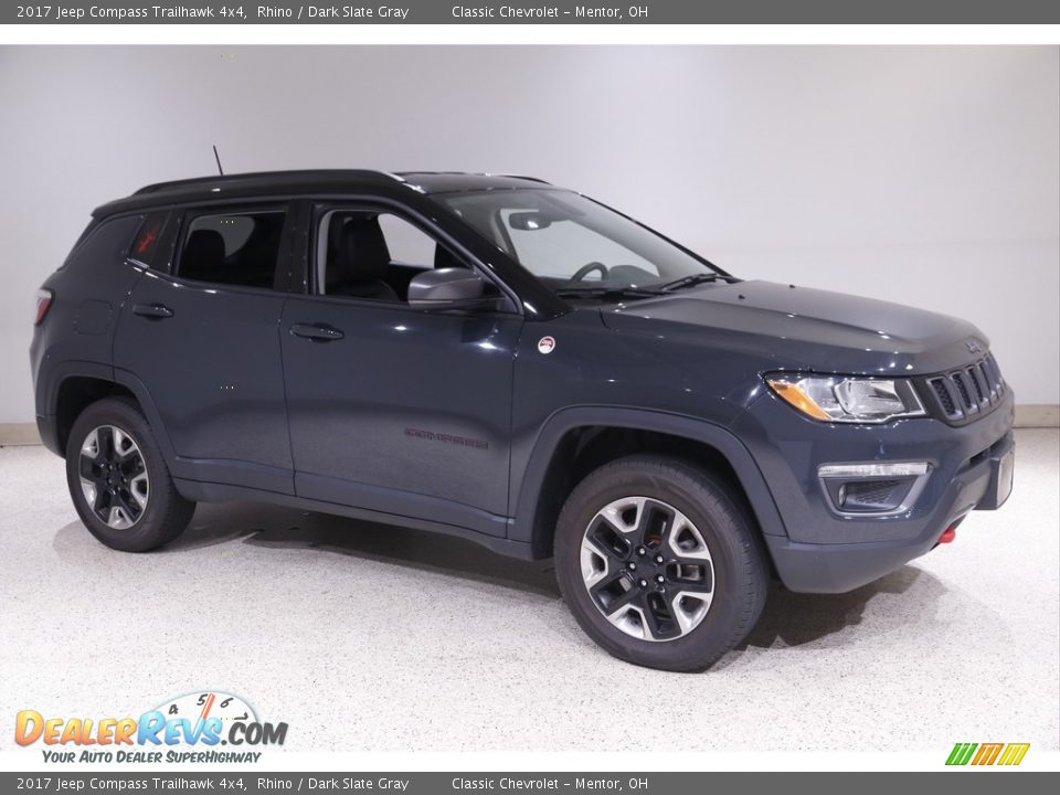 2017 Jeep Compass Trailhawk 4x4 Rhino / Dark Slate Gray Photo #1