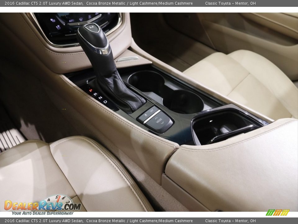 2016 Cadillac CTS 2.0T Luxury AWD Sedan Cocoa Bronze Metallic / Light Cashmere/Medium Cashmere Photo #15