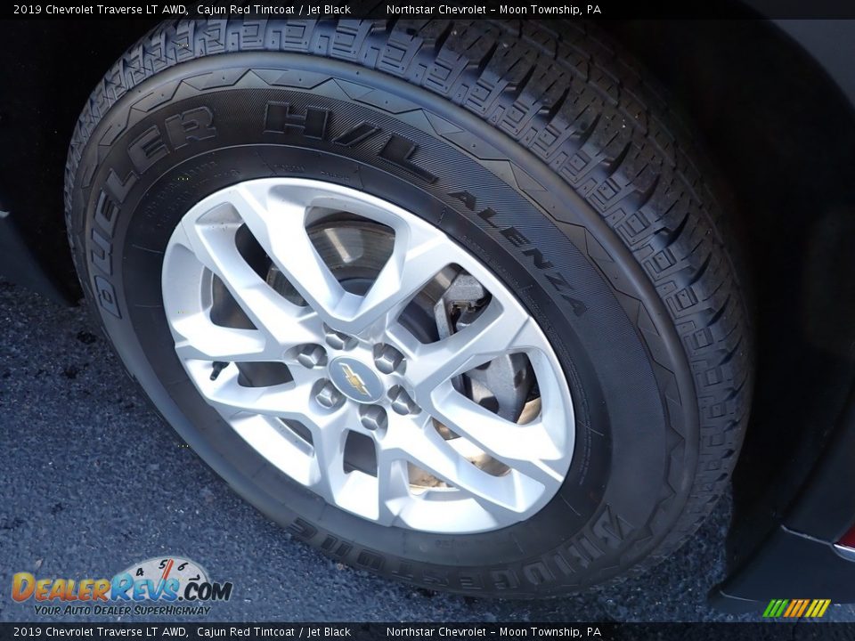 2019 Chevrolet Traverse LT AWD Cajun Red Tintcoat / Jet Black Photo #14