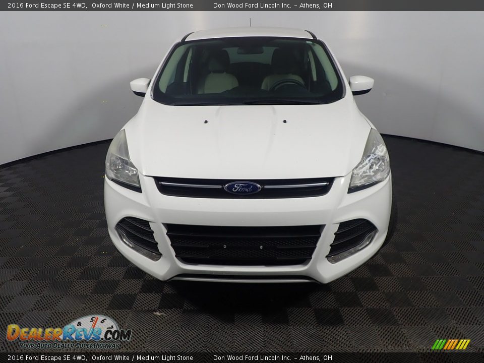2016 Ford Escape SE 4WD Oxford White / Medium Light Stone Photo #5