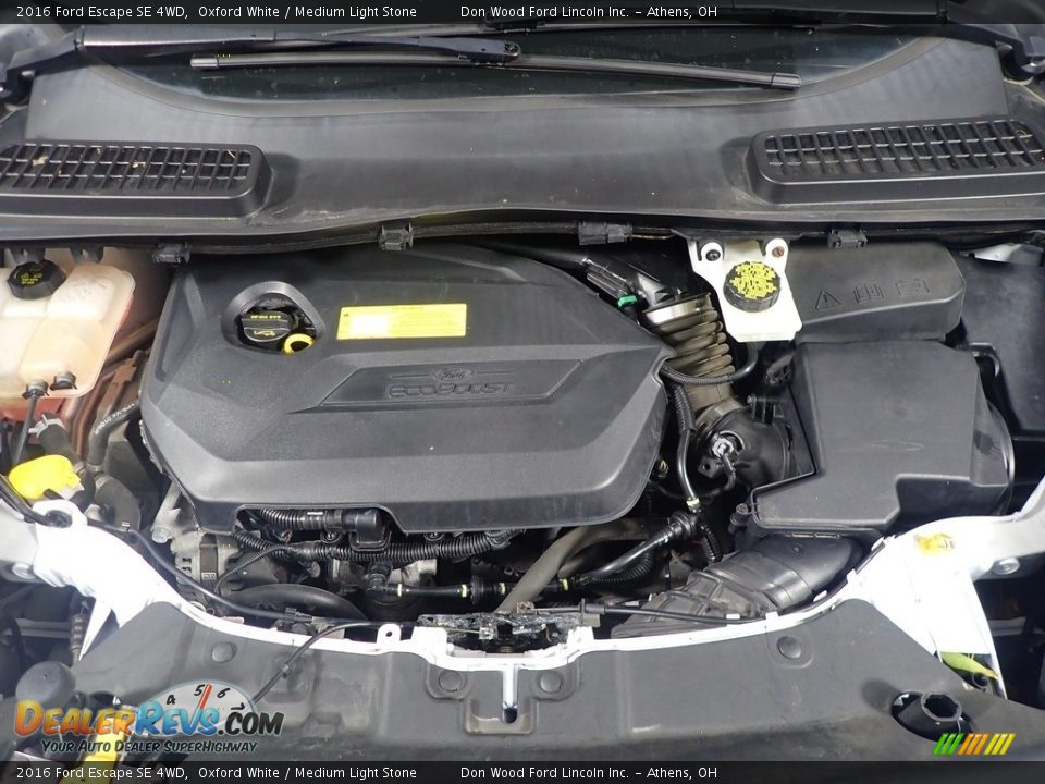 2016 Ford Escape SE 4WD Oxford White / Medium Light Stone Photo #7