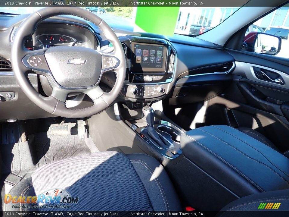 2019 Chevrolet Traverse LT AWD Cajun Red Tintcoat / Jet Black Photo #22